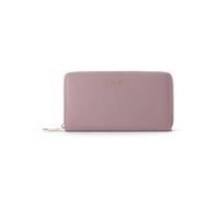 Lazarotti Cartera de piel «Bologna Leather XL» con cremallera envolvente, 19 cm rosa