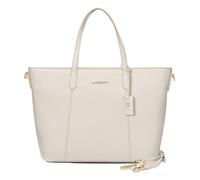 Lazarotti shopper bolsa Bologna Leather City Shopper Creme White