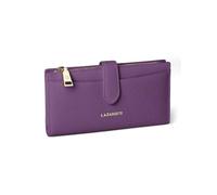 Lazarotti Stamm Ladies LZ03045 - Cartera para mujer, morado, Formato horizontal (sin solapa), Moderno