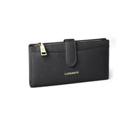 Lazarotti Bologna Leather Cartera Piel natural 20 cm negro