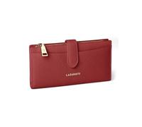 Lazarotti Stamm Ladies LZ03045 - Cartera para mujer, rojo, Formato horizontal (sin solapa), Moderno