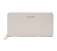 Lazarotti Zip Around Wallet With 16 Card Slots Cream White