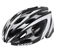 Lazer Casco Helium Plus MIPS, Todo el año, Unisex, Color Negro/Blanco, tamaño Medium