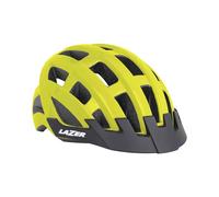 Lazer Compact Casco De Carretera, Amarillo Destellante (Talla Única)