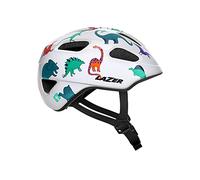 LAZER Pnut 2.0 KinetiCore Casco de bicicleta para niños, casco de ciclismo ligero para niños, equipo de cabeza de ciclismo unisex juvenil, Dinoraurs, talla única