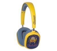 Lazerbuilt lenticular minions - auriculares bluetooth y cable (2 en 1)