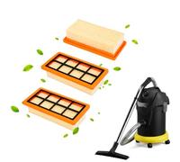 Lazheng Filtro de Pliegue Plano Compatible con Aspiradora Kärcher AD2AD3AD4 | Recambios y Accesorios Compatibles con Aspiradores de Kärcher AD2, AD3, AD4 Premium, AD3, AD 3.200, AD 3.000 y 6.415-953.0