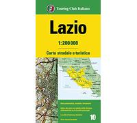 Lazio 1:200.000: 10 (Carte turistiche d'Italia)