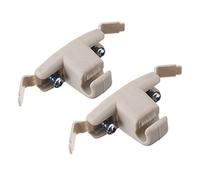 LAZIRO 2 Soportes de Clip for Parasol Beige 51168243575 Aptos for BMW E46 3 Series 325 M3