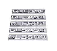 LAZIRO ABS 3D Letras cromadas for el Logotipo del Emblema del Maletero del Coche Apto for Mercedes GLE 350 450 500 W166 W167 GLS 450 500 X166 X167 Accesorios de Letras (Color : Chrome, Size : GLE450