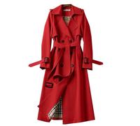 LAZIRO OtoñO E Invierno De Las Mujeres De Cuello De Polo De Color SóLido Trinchera Abrigo De Longitud Media De Moda Casual Por Encima De La Chaqueta De La Rodilla