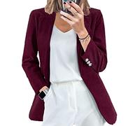 LAZIRO OtoñO E Invierno SeñOras Nueva Pana CáRdigan Temperamento Slim Color SóLido Casual Traje Cuello Chaqueta PequeñO Traje Profesional