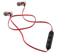 Lazmin Auriculares Deportivos inalámbricos Bluetooth con tecnología V4.1 de múltiples Pares incorporados Imanes, largas Horas de Espera y Tiempo de conversación con una Carga Completa (金色)