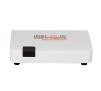 Lazmin Convertidor coaxial de HDMI a RF, Adaptador de Video 1080P Entrada de Soporte Resolución HDMI: 480I/480P/576I/576P/720P/720I/1080I/1080P(Enchufe de la UE)