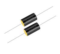 Lazmin Divisor de frecuencia de Condensador de 2 Piezas, Condensador de película DC 250V 1uF / 2.2uF / 3.3 / uF para Divisor de Audio(3.3 uf)