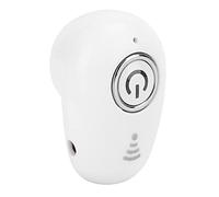 Lazmin Mini Auricular inalámbrico Bluetooth, Auriculares ergonómicos en la Oreja Auriculares Manos Libres Monoaural Mini Auriculares Deportivos Bueno para Conducir/Deportes/Negocios, etc.(Blanco)