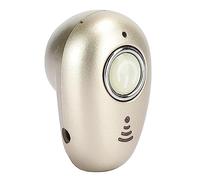 Lazmin Mini Auricular inalámbrico Bluetooth, Auriculares ergonómicos en la Oreja Auriculares Manos Libres Monoaural Mini Auriculares Deportivos Bueno para Conducir/Deportes/Negocios, etc.(Oro)