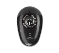 Lazmin Mini Auricular inalámbrico Bluetooth, Auriculares ergonómicos en la Oreja Auriculares Manos Libres Monoaural Mini Auriculares Deportivos Bueno para Conducir/Deportes/Negocios, etc.(Negro)