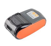 Lazmin Mini Bolsillo Inalámbrica BT Impresora térmica, Impresora térmica portátil Impresora de Recibos de 58 mm para Tiendas minoristas Restaurantes Fábricas Logística(Naranja)