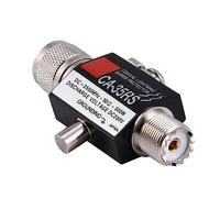 Lazmin Protector de sobretensión coaxial CA-35RS, Conector UHF Macho a Hembra Protector contra sobretensiones contra Rayos