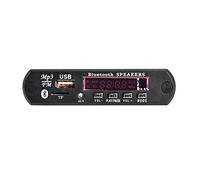 Lazmin Radio inalámbrica TF USB para decodificador de WMA de 12V MP3, módulo de Audio, para Llamada de Manos Libres en automóvil