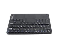 Lazmin Teclado Bluetooth ultradelgado, Mini Teclado inalámbrico portátil Bluetooth3.0 con Panel táctil, Compatible con el Android/, para PC/Tableta/computadora/teléfono Inteligente