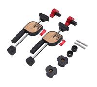 Lazmin112 Abrazadera para Perros de Banco de Aluminio para Carpintería con Tornillo Ajustable para Elementos de Sujeción de Agujeros de Banco de Trabajo, 2 Uds para Carpinteros