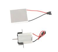 Lazmin112 Accesorios para Ventiladores de Chimenea Motor de Generación de Energía Eficiente para Ventilador de Estufa Accionado por Calor, Piezas Reutilizables para Ventilador de Chimenea, Aleación de