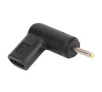 Lazmin112 Adaptador Tipo C a CC 2,5x0,7 Mm 18,5 a 20 V 100 W PD Carga Rápida, Convertidor Hembra Tipo C a CC Macho, con Chip E Mark, para Computadora Portátil, Enrutador, Banco de Carga