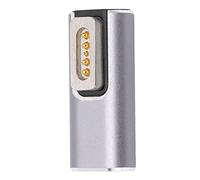 Lazmin112 Adaptador USB C a magnético, carga rápida PD y transferencia de datos para laptop Mac