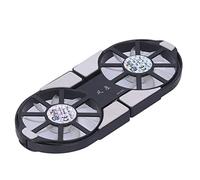 Lazmin112 Almohadilla de Enfriamiento para Computadora Portátil, 4 Colores Plegable 600-2700 RPM Ventilador de Enfriamiento para Computadora Portátil con Disipador de Calor de Doble