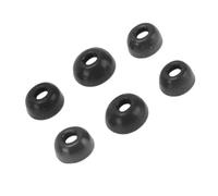 Lazmin112 Almohadillas de Espuma Viscoelástica, Auriculares de Silicona Suave con Respiraderos de Liberación de Presión para Pro 1.ª 2.ª Generación, 3 Tamaños S M L, Aislamiento de Ruido, (Black)