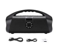 Lazmin112 Altavoz Bluetooth, Graves Potentes de 120 W con Luces RGB IPX7 a Prueba de Agua, Batería de 12000 MAh de Carga Rápida, Altavoz Inalámbrico Portátil para Fiestas Al Aire Libre,