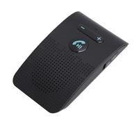 Lazmin112 Altavoz Bluetooth Manos Libres, Altavoz Inalámbrico Portátil con Conexión de Teléfono Dual, Encendido Automático, Sensor de Vibración, Micrófono Incorporado, para Conducción