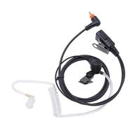 Lazmin112 Auricular de Radio de 2 Vías con Micrófono, Gancho para la Oreja en Forma de G, Auriculares de Vigilancia, Cancelación de Ruido, Compatible SL1K SL1M SL300 SL500 SL7000