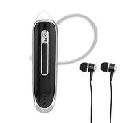 Lazmin112 Auricular, Elegante Sonido Estéreo de Alta Fidelidad, Llamadas Claras de Un Oído A Auriculares Binaures Deportivos 4.1, Diseño de Collar, para Viegos Deportivos