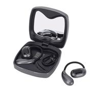Lazmin112 Auriculares de Traducción AI, Bluetooth 5.4 Open Ear ANC Cancelación de Ruido Sonido de Alta Fidelidad Control Táctil con Voz Rápida a Texto 16 Idiomas, para Viajes, Negocios y