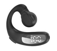 Lazmin112 Auriculares Inalámbricos, Bluetooth 5.5 Auriculares de Conducción de Aire con Diseño Giratorio de 180° y Resistente Al Agua IPX7, Sonido Estéreo para Deportes, Correr, Gimnasio, (Black)