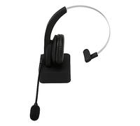 Lazmin112 Auriculares Inalámbricos Empresariales Bluetooth 5.0 Cancelación de Ruido para Centros de Llamadas Negro 1 Unidad