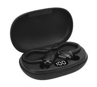 Lazmin112 Auriculares Traductor Inteligente, Auriculares Inalámbricos Bluetooth 5.4 con Traducción en Tiempo Real de 138 Idiomas, Altavoces de 10 Mm, Estuche de Carga con Pantalla Digital,