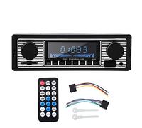 Lazmin112 Auto Bluetooth Radio Estéreo Reproductor de música MP3 Soporte de Entrada de Audio Auxiliar Soporte MP3 / WMA/WAV(12V)