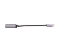 Lazmin112 Cable de Alimentación DC5517 a USB Tipo C de 100 W con Chip de Identificación para Tableta de Teléfono, Cable de Carga PD Hembra a Macho, Compatible con Dispositivos Cargadores