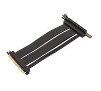 Lazmin112 Cable de Extensión para Tarjeta Gráfica, Cable Elevador PCIe 4.0 X16 Plug and Play, Compatible con RTX3090, Alta Velocidad, Delgado y Plegable, 20 Cm con Tarjeta Gráfica