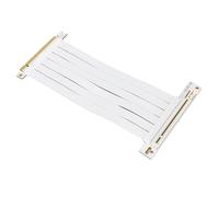 Lazmin112 Cable DE Extensión PCIe DE 20 Cm, Adaptador DE Interfaz PCI Express DE Transmisión Estable DE Alta Velocidad DE 128 GBPS para Tarjeta GRÁFICA Tarjeta DE Sonido DE Rojo (Tipo Blanco
