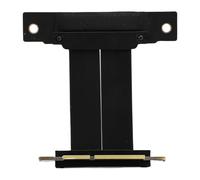 Lazmin112 Cable Elevador PCIE 4.0, Cable de Extensión de Tarjeta Gráfica GPU 64 Pines, Transferencia Datos 8 GB/s, Conector 4X 90°, Compatible PCIE 3.0 2.0 1.0, para Sonido USB M.2 (10)