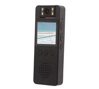 Lazmin112 Cámara Corporal WiFi Portátil, Lente Giratoria de 180 Grados, Videocámara HD, Filtrado de Ruido, Memoria de 256 GB, Grabadora de Video con Clip Trasero, para Seguridad Policial