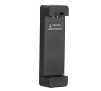 Lazmin112 Cargador Universal MicroUSB Mini Cargador con Control de Corriente para Carga Segura de Baterías de Litio, Diseño Amigable para Viajes, Negro, 1 Unidad