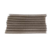 Lazmin112 Columna de Unión de Alambre de Doble Molienda, 3: 1 Tono 12.7 Mm de Diámetro de un Bucle de Unión de Uso Lejano Columna Vertebral 100pcs 100 Coacción de Metal para Documentos (Bronce