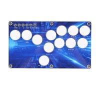 Lazmin112 Controlador de Lucha de Juegos, Función, Controlador de Juego sin Palanca de 12 Teclas para el Hogar