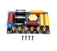 Lazmin112 Crossover de Altavoz Bidireccional de 550 W, Divisor de Frecuencia de 2 Vías con Chip de Protección de Alta Frecuencia para Altavoz Profesional de Alta Potencia de Escenario Dual